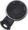 Arruweer 3 Buttons Key Fob Shell Case Fit for BMW Mini Cooper 2007-2014 Keyless Entry Remote Control Car Key Fob Cover Housing (1.