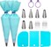 Plateau ELK Piping Bags and Tips Set, Reusable Piping Bags, Frosting Piping Kit for Baking with Pastry Bags and Tips, Standard Converters, Silicone Rings, Cake Decorating Tools Supplies for Cookie Ici