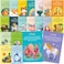 T MARIE 40 Animal Fun Fact Postcards - Bulk Thinking of You Postcard Pack for Kids, Students, Friends, Teacher, and More - Say Hello, Thank You or I Miss You with Colorful Note Cards.