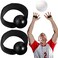 Skylety 4 Pieces Volleyball Training Technique Setting Aid Volleyball Equipment for Teaching Proper Hand Placement and Preventing Excessive Hand Contact (4 Straps and knobs.