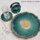 RESINWORLD 13 Inch Large Silicone Tray Mold, Big Geode Silicone Mold, Irregular Shaped Round Resin Geode Tray Molds for Making Resin Craft DIY Home Decoration.