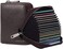 Linno RFID 20 Credit Card Slots Genuine Leather Small Card Holder Case for Women or Men Accordion Wallet with Zipper, Coffee, Fashion Accordion Card Case.