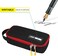 ECHSRT Large Pencil Case, Aesthetic Pen Pouch with Big Capacity, Minimalist Portable Stationery Bag with Handle for Office Organizer Black Pencil Cases.