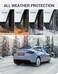 واقيات الطين المطورة من BASENOR 2024 لسيارة Tesla Model Y، واقيات من الرذاذ، حماية من الرواسب، واقيات الطين، واقيات الإطارات، واقيات الطين لجميع الأحوال الجوية، ملحقات خارجية لسيارة Tesla (مجموعة من 4