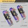 AMTOVL 27PCS Allen Key Set, MetricSAE Allen Wrench Set, Extra Long BallStar End Hex Keys with T-HandleColor Coding for Bicycle, Household DIY.