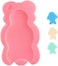 KECUCO Baby Bath Cushion Infant Bath Mat, PadSponge for Toddler, InfantNewborn (Pink-Style4.