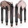 LUXAZA 6PCS Cream Eyeshadow Stick Makeup Sets, Metallic And Matte Shimmer Eye Shadow, Eye Brightener Stick Pencil Crayon Make up Set - Fall Brown.