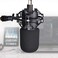 YOUSHARES AT2020 Shock Mount with Pop Filter - Foam Windscreen with Microphone Shockmount Reduces Vibration Noise and Blocks Out Plosives for Audio Technica AT2020 AT2035 ATR2500 Condenser Mic.