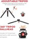 USKEYVISION Smartphone Video Vlogging Kit Metal Microphone Light Tiktok YouTube Podcast Equipment for iPhone 15/14/13 Mini/Pro/Max, Android Smartphone (V-Master.