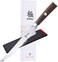 KYOKU 6. 5 Inch Boning Knife - Daimyo Series - Butcher Knife with Ergonomic Rosewood Handle, and Mosaic Pin - Japanese 440C Stainless Steel Kitchen Knife with SheathCase.
