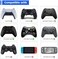 PlayVital Thumbstick Caps Stick Attachments Analogue Stick Protective Caps for PS5, for PS4, for Xbox Series XS, for Xbox One, for Xbox One X/S, for Switch Pro Controller (Diamond GrainCrack Bomb.