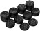 PlayVital Thumbstick Caps Stick Attachments Analogue Stick Protective Caps for PS5, for PS4, for Xbox Series XS, for Xbox One, for Xbox One X/S, for Switch Pro Controller (Diamond GrainCrack Bomb.