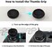 PlayVital Mecha Edition White Ergonomic Soft Controller Silicone Case Grips for ps5, Rubber Protector Skins with Thumbstick Caps for ps5 Controller &ndash; Compatible with Charging Station.