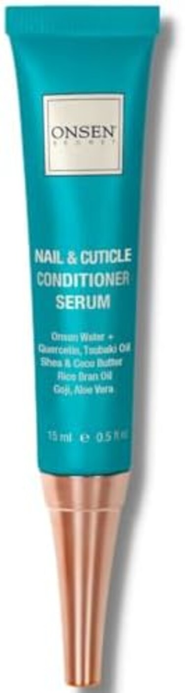 Onsen Cuticle Cream, Cuticle Oil in Deep Action - Japanese Natural Healing Minerals Nail Care Serum and Butter, Sooth, Repair, and Strengthen Cuticles and Nails, Visible Results, Non-Greasy 0. 5oz.
