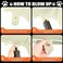 Skylety 4 Pieces Bone Shaped Balloons Foil Helium Aluminum Balloons and 4 Pieces Dog Print Balloon for Pets Dog Party Suppliers (Coffee.