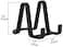 Artliving Plate Stands for Display - Plastic Easel Stand Plate Holder Display Stand Picture Frame Stand for PicturesPhotoDecorative PlateDishTabletop Art - 3 inch-Black.