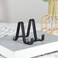 Artliving Plate Stands for Display - Plastic Easel Stand Plate Holder Display Stand Picture Frame Stand for PicturesPhotoDecorative PlateDishTabletop Art - 3 inch-Black.