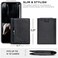 SERMAN BRANDS - Wallets for Men Slim Mens leather RFID Blocking Minimalist Card Front Pocket Bifold Travel Thin, Modern Black 5. 0, Slim.