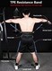 Sfeexun Boxing Resistance Bands Set for Speed and Agility, Workout Band Ankle Exercise Bands Legs Ankle Straps for Resistance Training Enhance Explosive Power.
