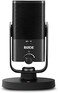 ميكروفون RØDE NT-USB Mini متعدد الاستخدامات بجودة الاستوديو المكثف USB مع برنامج مجاني للبث الصوتي، والبث المباشر، والألعاب، وإنتاج الموسيقى، وتسجيل الصوت والآلات الموسيقية.