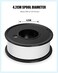 Haosegd 5 Colors 3D Printer Filament 1. 75MM 250G PLA Filament 3D Printer Consumables 1250G in Total with 3D Build Surface Accuracy Tolerance 0. 02mm No CloggingBubbles for 3D Printers.