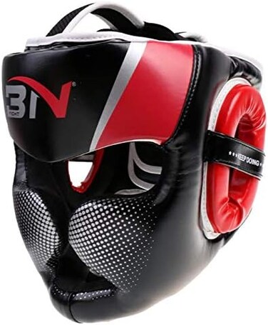 Sfeexun Headgear for Boxing MMA Training Kickboxing, Head Gear Helmet for Muay Thai, Grappling, Sparring, Karate, Taekwondo, Martial Arts.