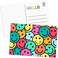 Sweetzer &amp; Orange SweetzerOrange Hello Postcards Pack (60 Post Cards4x6 Postcards for Kids and Adults. 300gsm Note Cards. Blank Hello Greeting Cards, Smiley Face Hello Cards.