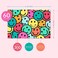 Sweetzer &amp; Orange SweetzerOrange Hello Postcards Pack (60 Post Cards4x6 Postcards for Kids and Adults. 300gsm Note Cards. Blank Hello Greeting Cards, Smiley Face Hello Cards.
