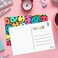 Sweetzer &amp; Orange SweetzerOrange Hello Postcards Pack (60 Post Cards4x6 Postcards for Kids and Adults. 300gsm Note Cards. Blank Hello Greeting Cards, Smiley Face Hello Cards.