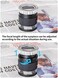 JARLINK 30X Jewelers Loupe, Adjustable Focal Length Magnifier with 3 LED Light for Gems, Jewelry, Coins, Stamps, etc (Black.