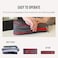 Bee Nesting Compression Packing Cubes 2 set for travel carry on Small Luggage Organizer Bags with Double-Sided(MM 9L/9L, BlackRed.