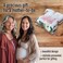 The Modern Child Baby Monthly Milestone Blanket - Personalized Newborn Growth Chart - Customized Soft Fleece Photography Background - Includes Premium Heart, Frame and Pink Bow Headband. 60" X 40"&Atilde;&sbquo;&Acirc;.