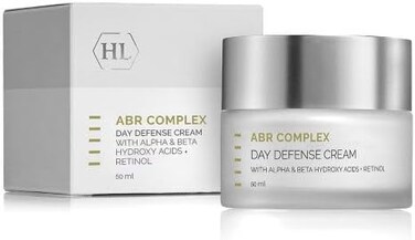 HL ALWAYS ACTIVE Holy Land Cosmetics ABR Complex Day Defense Cream with AHA, BHA and Vitamin C to improve skin elasticityfirmness, 1. 7 fl. oz.
