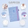 Clever Fox Travel Journal &ndash; Vacation Planner with Budget Plan, Packing List, Expense TrackerTrip Journal &ndash; Travelling Itinerary Organizer for Women, MenCouples &ndash; A5 Size, Periwinkle.