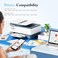 LxTek Compatible Ink Cartridge Replacement for HP 902XL Ink Cartridges Combo Pack, 4 Pack, Black, Cyan, Magenta, Yellow, High Yield, Compatible with OfficeJet 6978 6968 6954 6962 6958 Printer.
