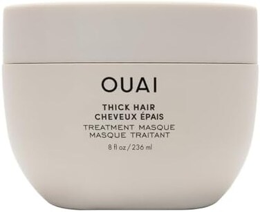 Ouai (NEW - THICK- Treatment Masque. Repair and Restore Hair with the Deeply Moisturising Hair Masque. Leave Hair Feeling Soft, Smooth and Strong. Free from Parabens and Phthalates (101ml(NEW -.