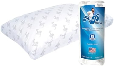 MyPillow Premium Series Bed Pillow [Std/Queen, White Medium Fill].