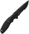 CRKT Shenanigan Black with Veff Serrations Everyday Carry, Serrated Edge Blade, Veff Serrations, Liner Lock, Glass Reinforced Nylon Handle, Pocket Clip K800KKP.