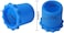 lasenersm 12 Pieces Shakeproof Anti-Rolling Handheld Microphone Windscreen Foam CoverMic Protection Silicone RingBottom Rod Sleeve Holder Set for KTV Device(Color Random.