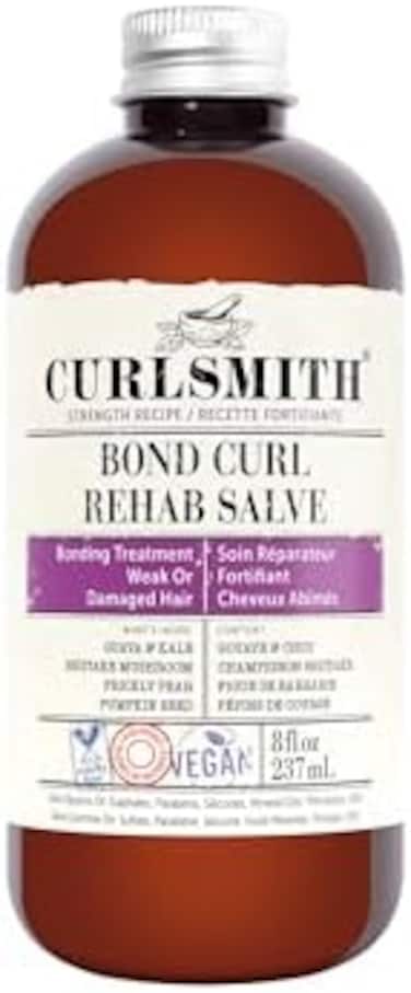 CURLSMITH - Bond Curl Rehab Salve, Bond Building Strength Treatment for Weak, Damaged Hair (237ml.