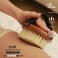 ICDI ICANdOIT ICANdOIT Dry Brushing Body Brush,100% natural agave cactus bristle dry body brush for Cellulite and lymphatic, dry skin brush with stiff and extra firm tampico fiber,vegan brush, eco bod