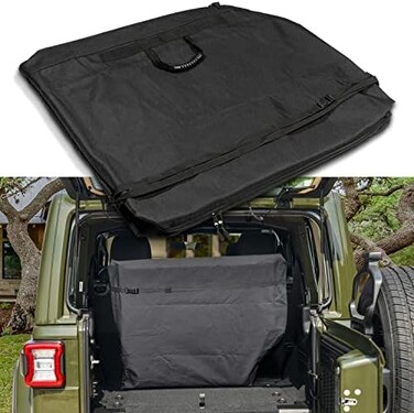 Opall Upgrade Version - Freedom Top Panels Storage Bag for All 2007-2021 Jeep Wrangler (Black.