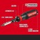 CRAFTSMAN 4V Electric Screwdriver Set, 300 RPM, Micro-USB Charging Port, 3-Stage Battery Charge Indicator (CMHT66718B20.