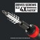 CRAFTSMAN 4V Electric Screwdriver Set, 300 RPM, Micro-USB Charging Port, 3-Stage Battery Charge Indicator (CMHT66718B20.