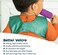 Tiny Twinkle Mess-Proof Apron Toddler Bibs w/Tug-Proof Closure, Baby Food Bibs, 2 Pack Rose Burgundy, (Small 6-24 Months.