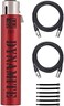 sE Electronics DM1 Dynamite Active In-line Microphone Preamp with 28dB Gain Bundle with 2 20-FT XLR Microphone Cables and 7-Pack Cable Ties.