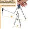 Mr. Pen- Professional Geometry Set Metal Compass, 7 pcs, Geometry Precision Tool Set with Shatterproof Storage Box, Drafting ToolsDrafting Kits, Circle Drawing Tools for Engineers Students.