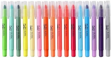Mr. Pen- No Bleed Gel Highlighter, 16 Pcs (8 Pastel Colors8 Vibrant Colors, Bible highlighters, Highlighters Assorted Colors, Gel Highlighters, Gel bible Highlighters, Bible Highlighters No Bleed.