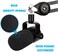 YOUSHARES PodMic Pop Filter Foam Cover - Mic Windscreen Wind Cover Customized for Rode PodMic Podcasting Microphone to Blocks Out Plosives.