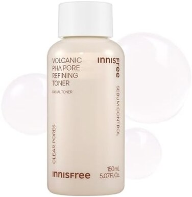 innisfree Pore Clearing Facial Toner with Volcanic Clusters Face Treatment, 6. 76 Fl Oz (Pack of 1.